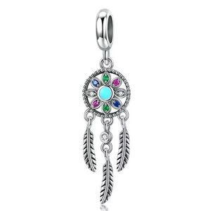 925 Silver Dream Catcher Charm/Pendant